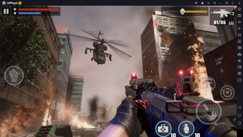 DOOM DAYS: Fire Shooter Weapons
