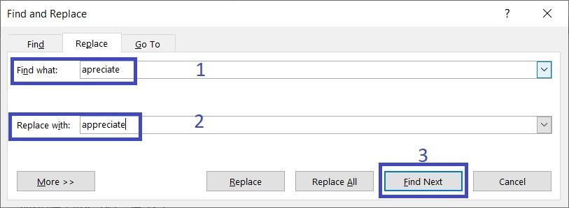 How To Find And Replace Words In MS Word And Google Docs