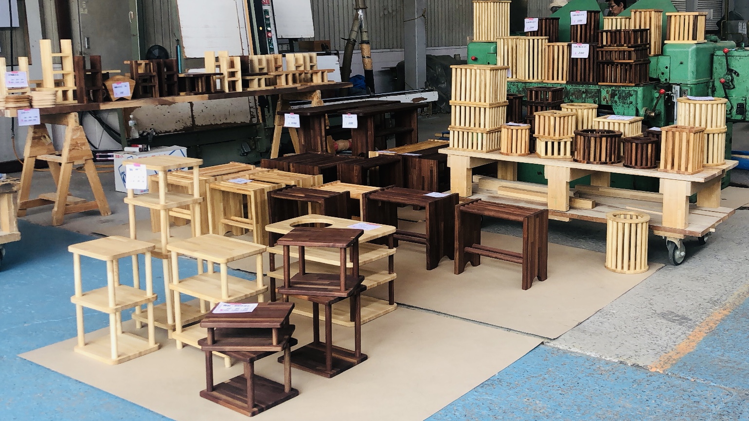 上坂木材の木工家具・木工雑貨