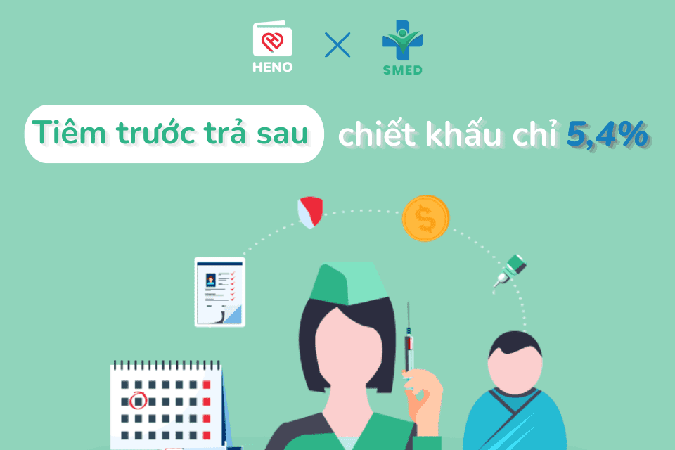 Heno ra mắt dịch vụ tiêm trước trả sau