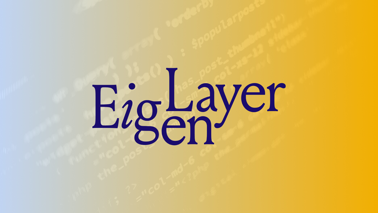 Eigenlayer Debuts On Testnet