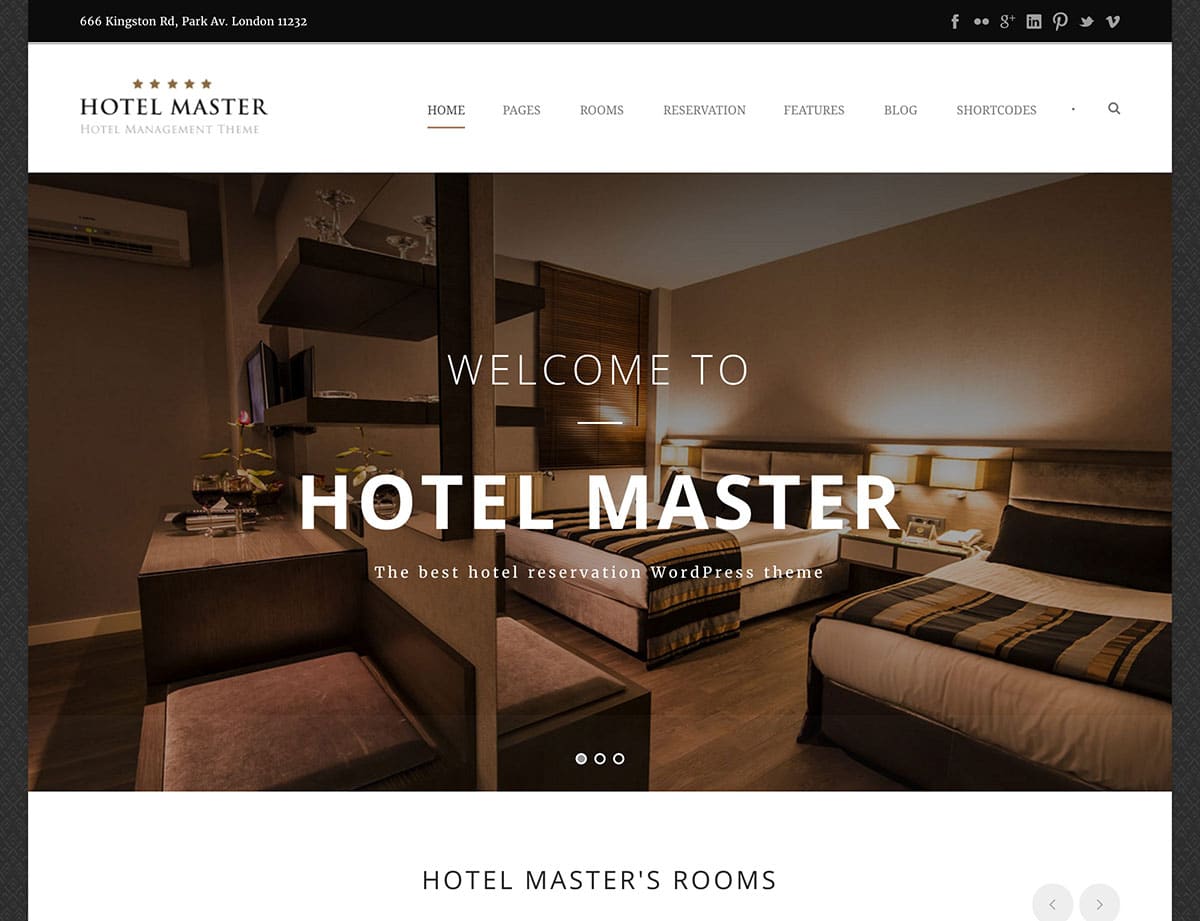 hotel-master-wordpress-theme