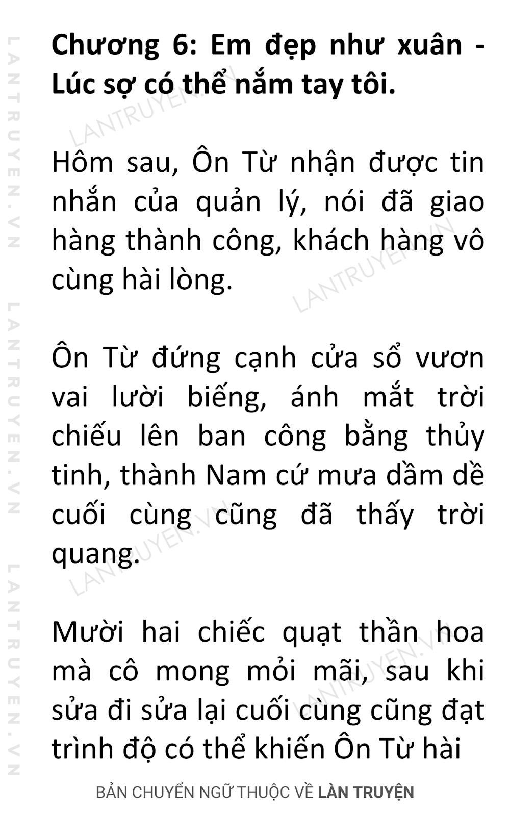 Cho Má Em Thêm Hồng - Chương 6