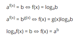 cách giải phương trình mũ vận dụng công thức logarit hoá