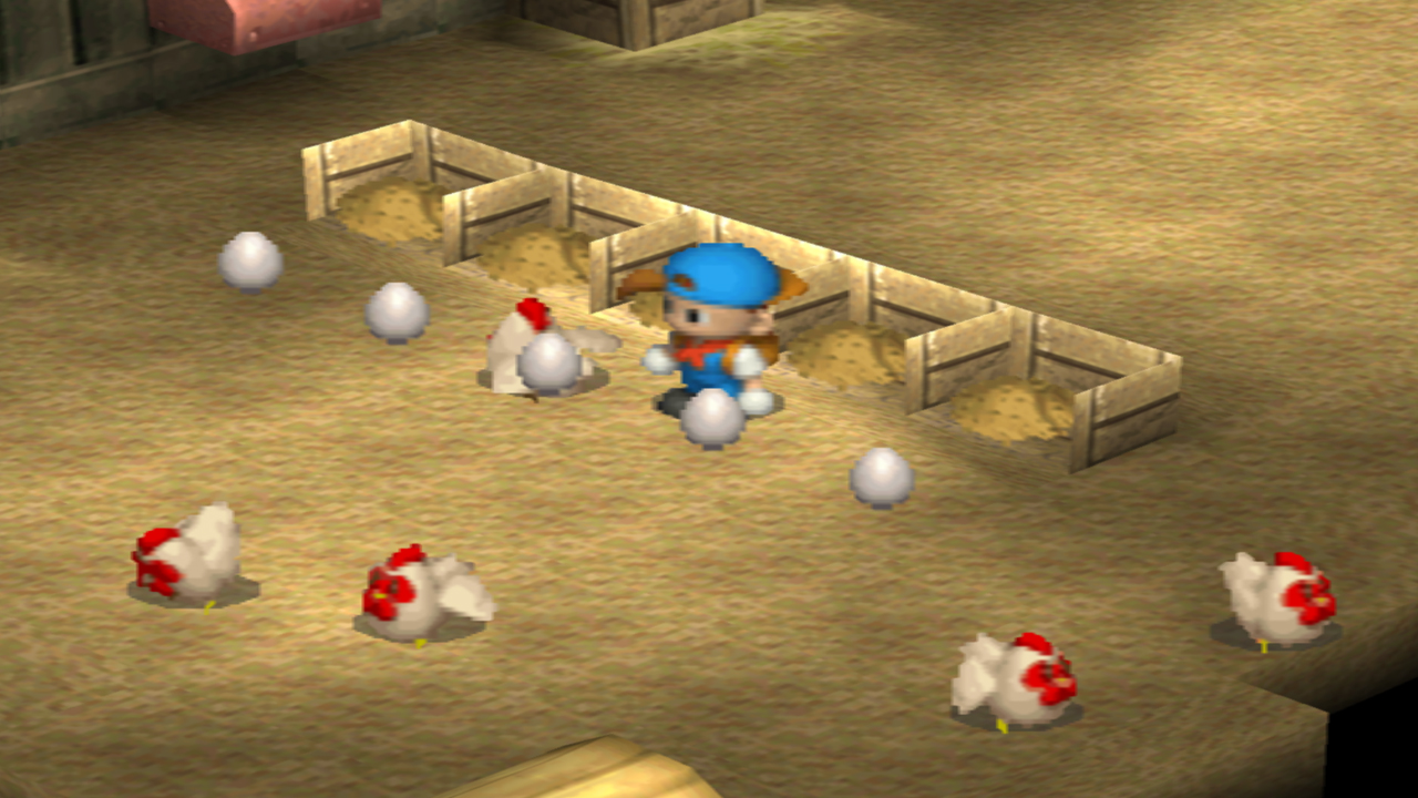 Healthy chickens lay eggs every day. | Harvest Moon: Back to Nature