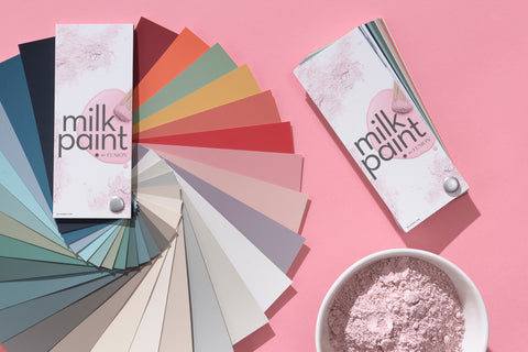 Milk Paint by Fusion Fan Deck / Colour Card / colour samples 