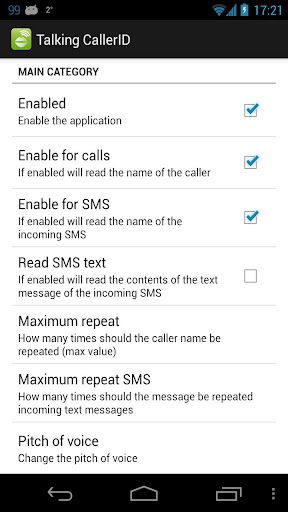 Talking Caller ID Talking SMS apk