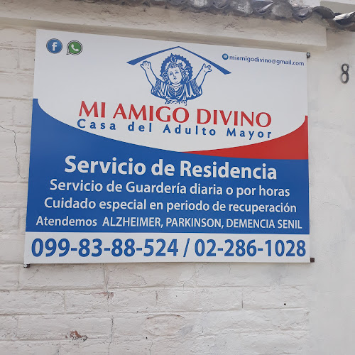 Horarios de Casa del adulto mayor Mi amigo divino