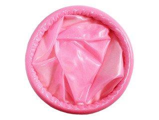 Pink condom XXL