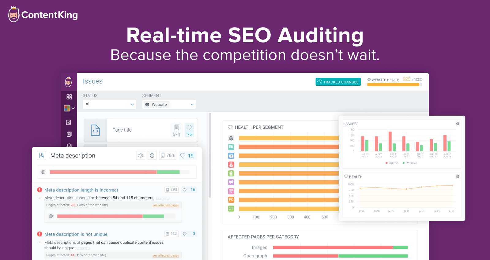 contentking seo audit