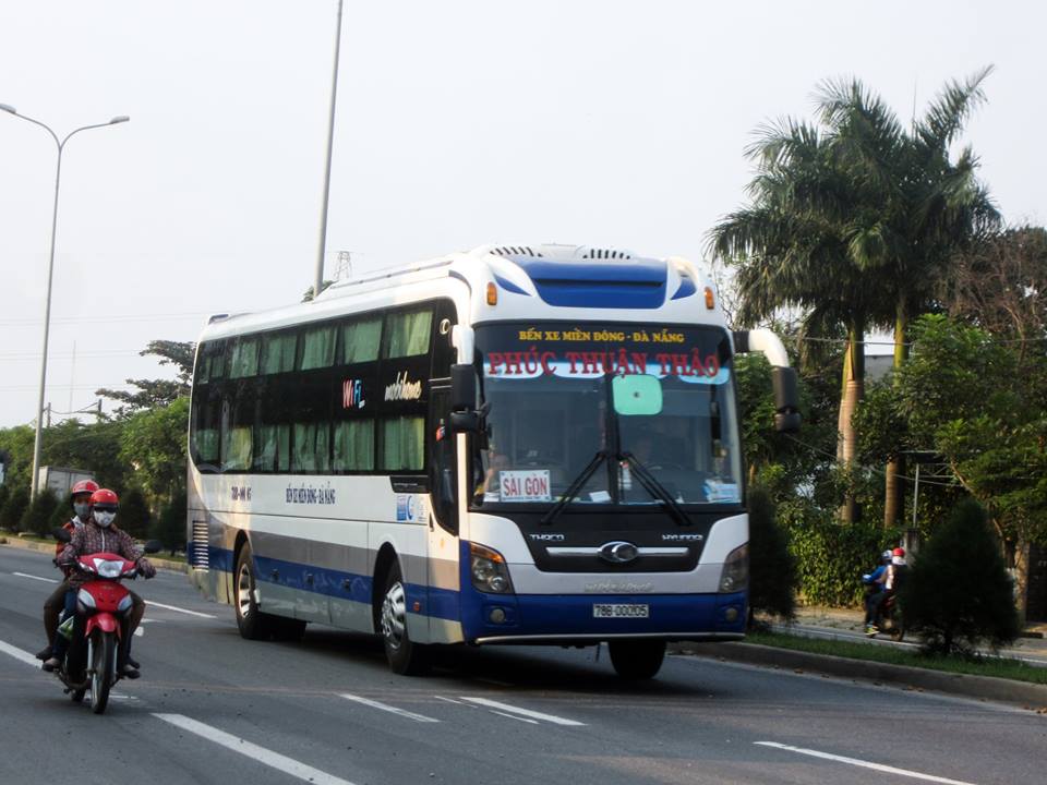 Xe khách Thuận Thảo đi Tuy Hoà từ Sài Gòn