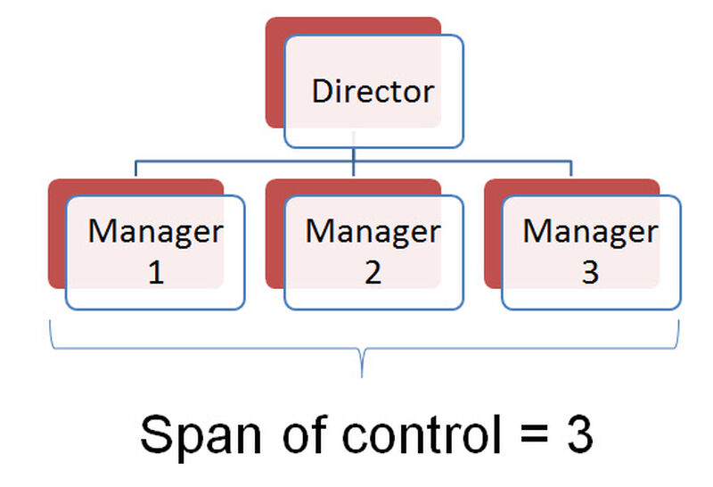 How to calculate the span of control