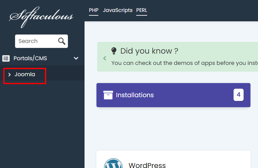 Cara Install Joomla di cPanel