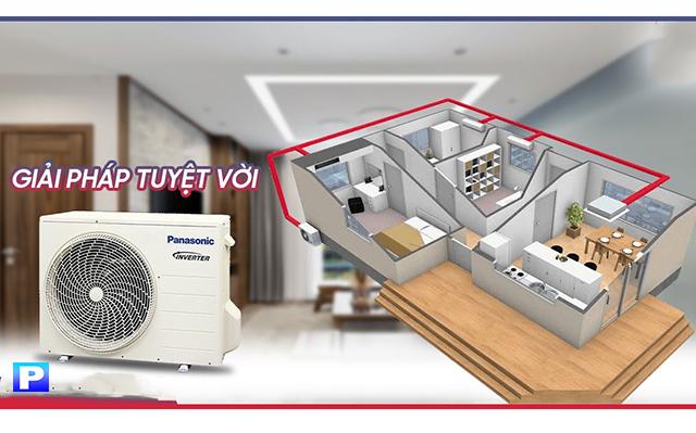 Hệ thống điều hòa multi Panasonic giúp tiết kiệm điện do cơ chế làm lạnh thông minh