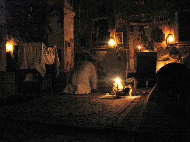 Hеделя с монахами монастыря Mar Musa (Сирия)