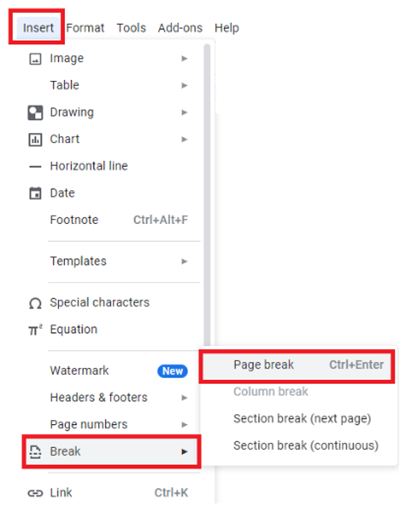 How to Create a book template Google Docs