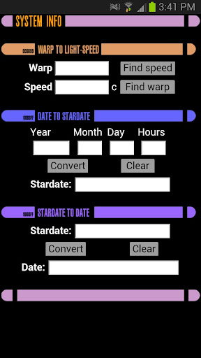 Star Trek Starfleet Calculator apk