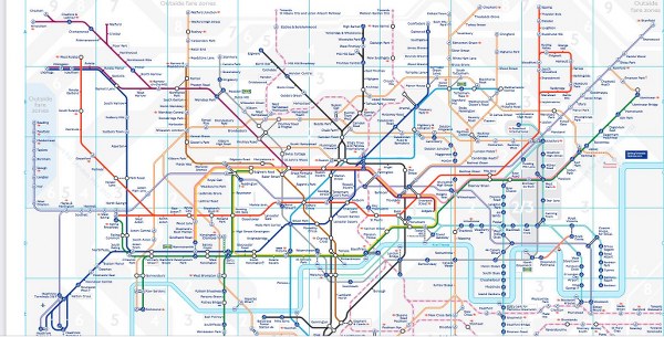 METRO W LONDYNIE - PRZEWODNIK DLA POCZĄTKUJĄCYCH
