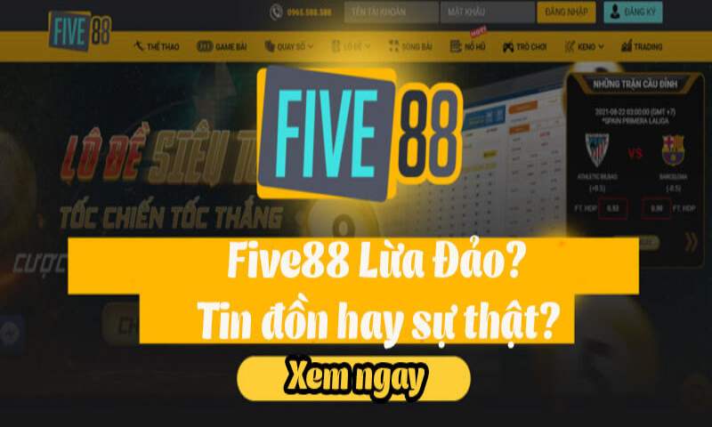 nhà cái uy tín hàng đầu five88