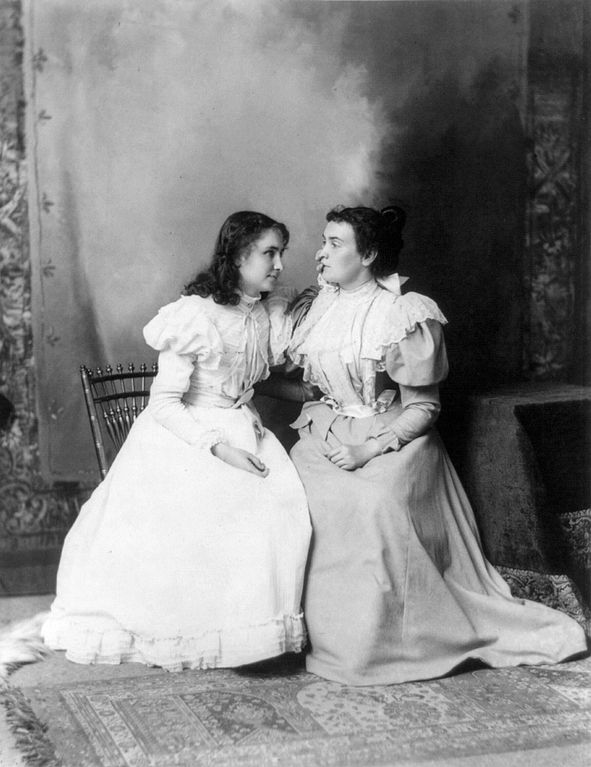 Helen Keler i Anne Sullivan