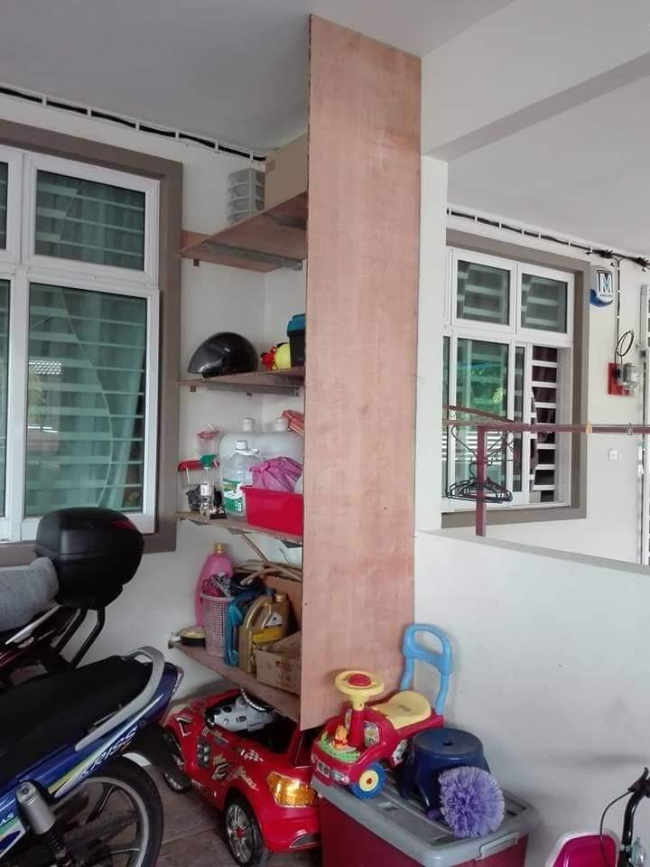 Diy stor luar rumah