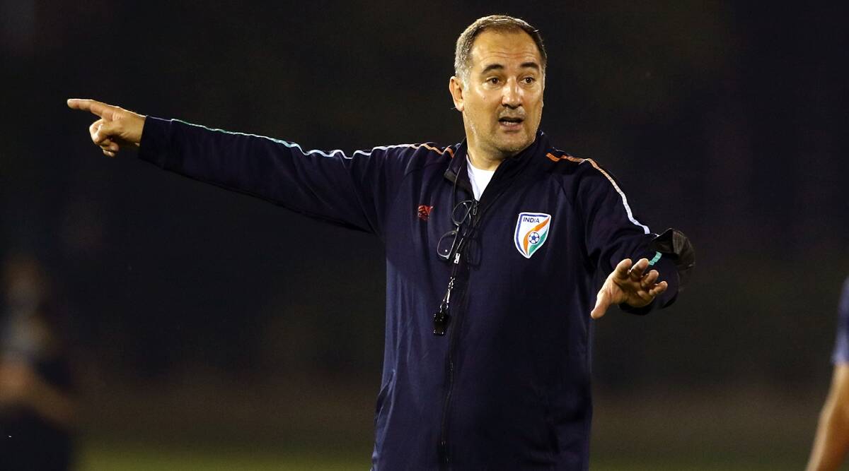 Igor Stimac as the Indian national football team head coach