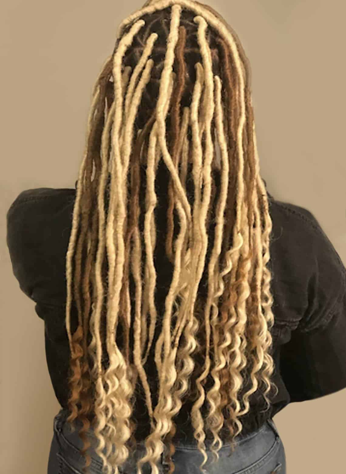 Freeform Dreads Curves hair style