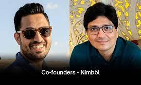 Two co-founder of Nimbbl - amit Bansal and anurag pandey 