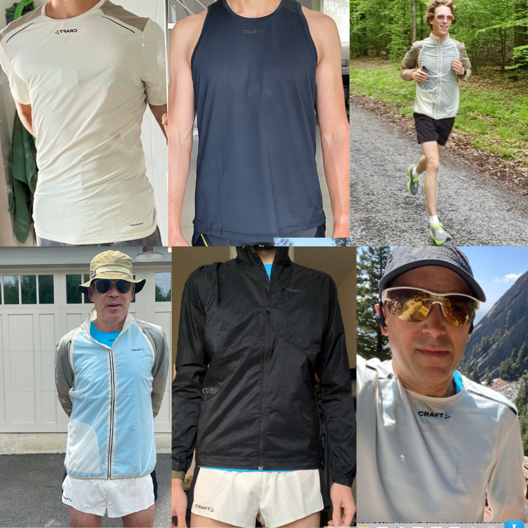 Road Trail Run: Craft Sportswear Summer 2021 Men's Pro Hypervent Run  Collection Multi Tester Review