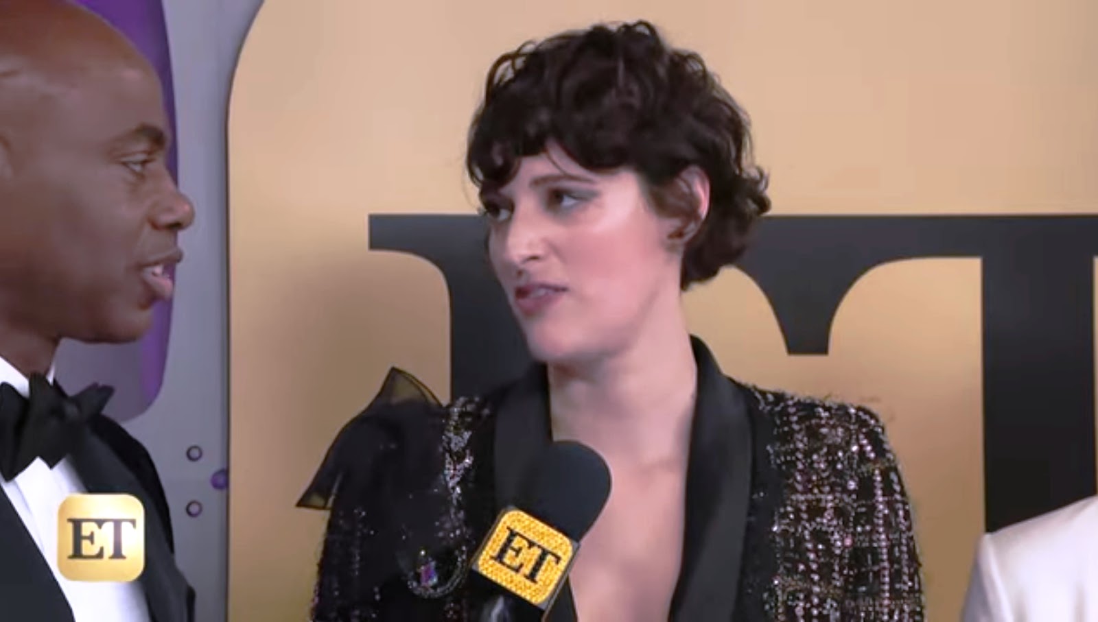 "He made a lot of things happen for a lot of people." Says Phoebe Waller-Bridge at the golden globes