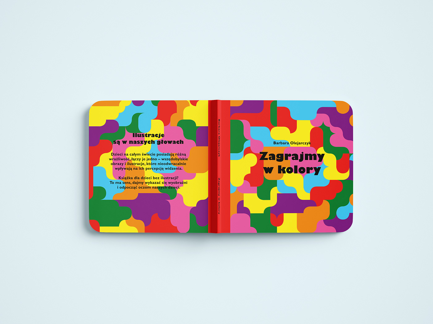 abstract book book cover book design color colorful kids kids book modern print