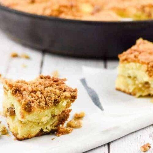 Caramel Walnut Coffee Cake - Cultured Palate
