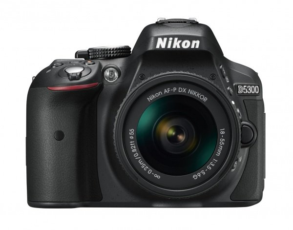 Фотоаппарат NIKON D5300 AF-P 18-55 Non-VR Black (VBA370K016)