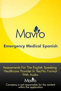 Download Medical Spanish - AUDIO (EMSG) apk
