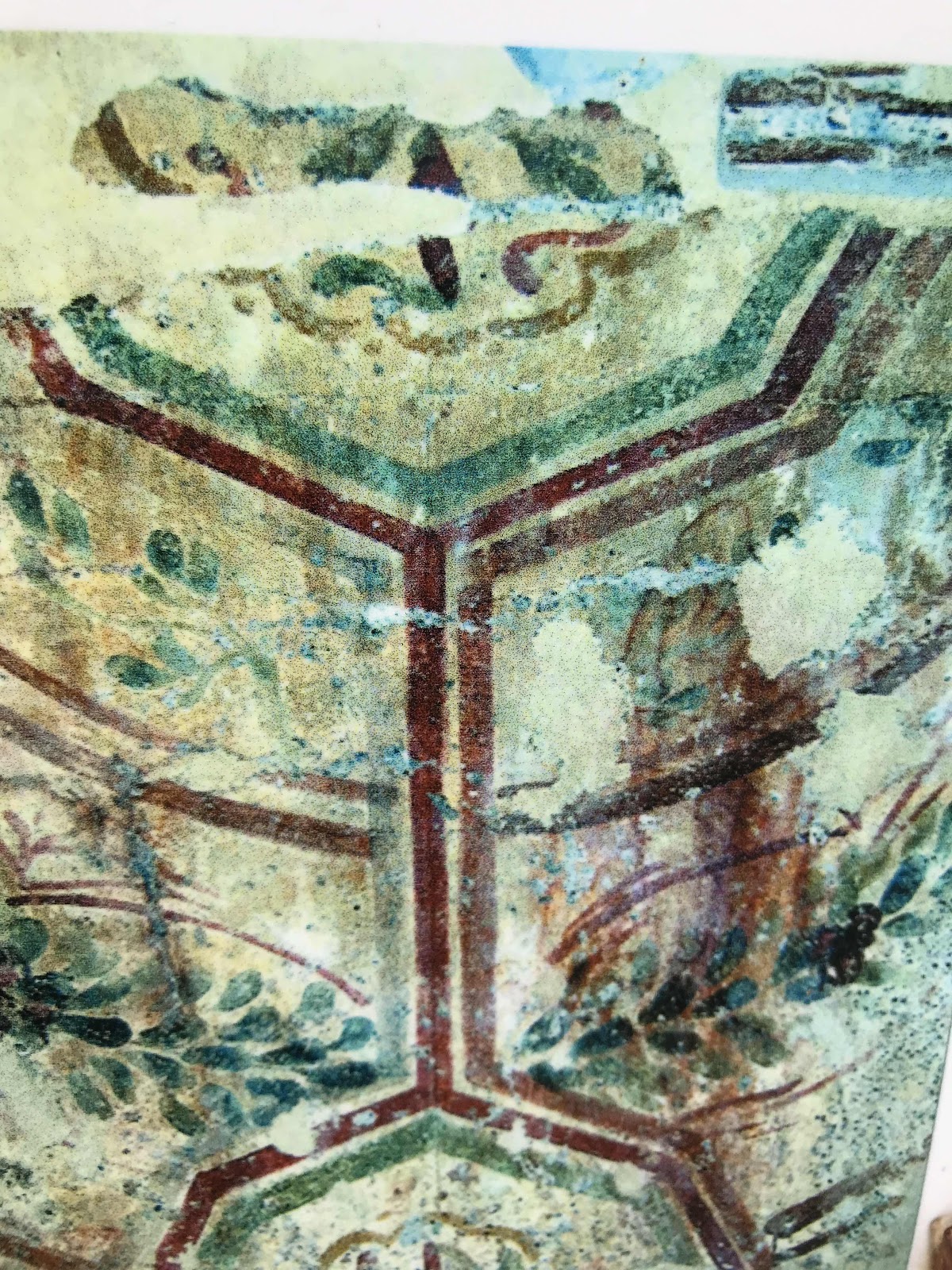 Roman Grave wall painting, Nehren, Moezel