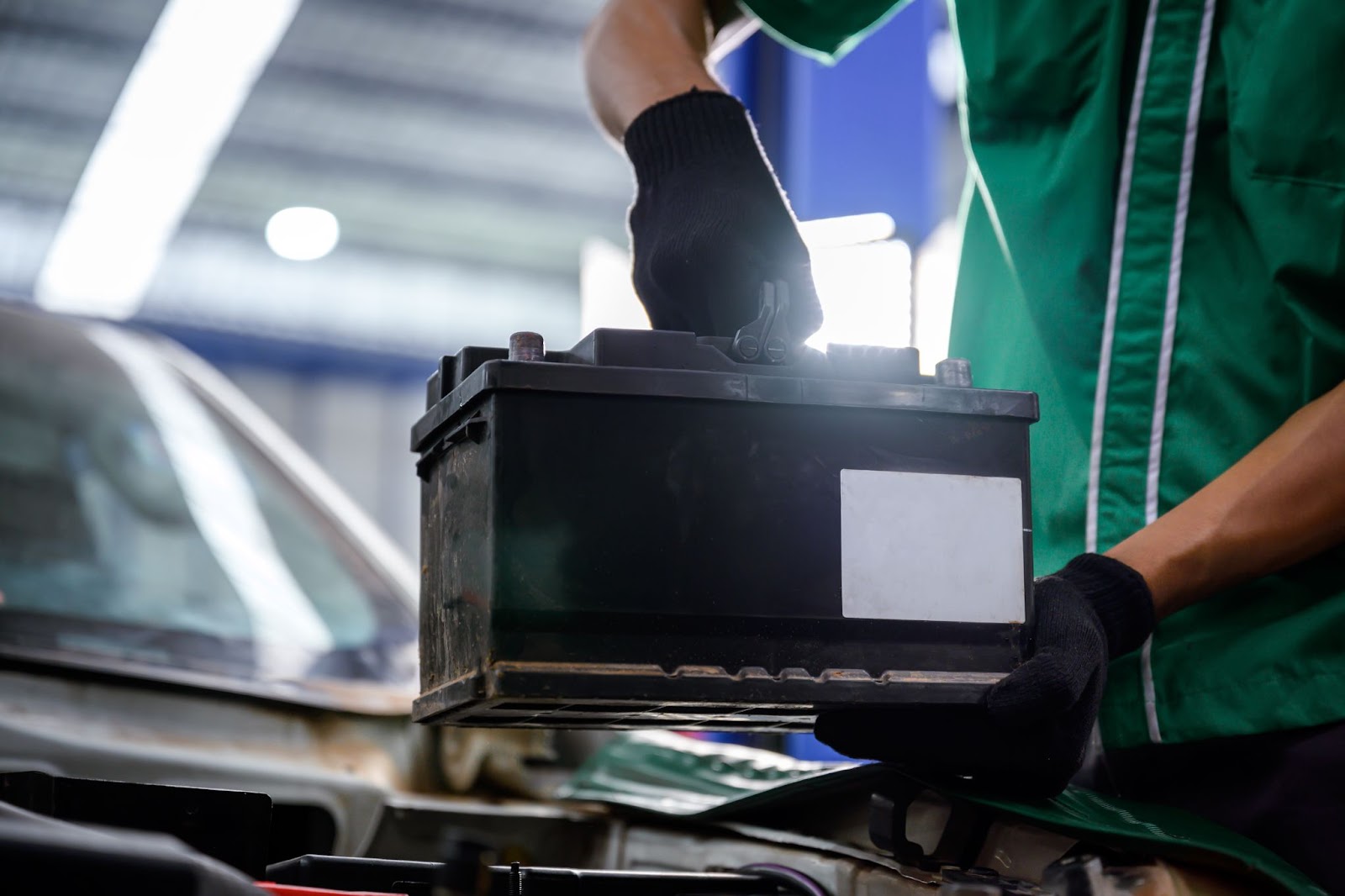 Car maintenance - replacing a car battery