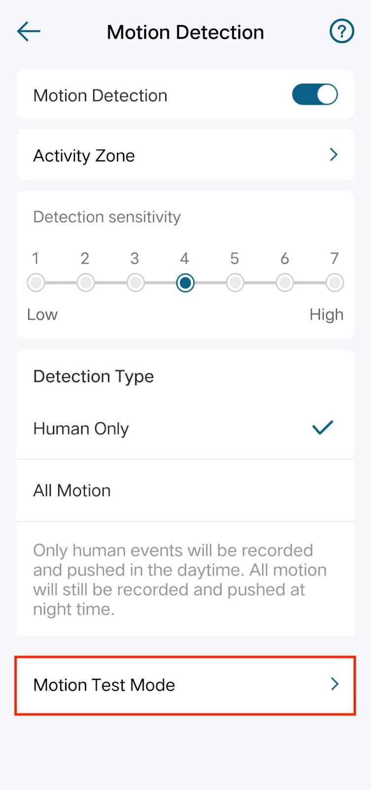 Ring doorbell 2 sensitivity sales