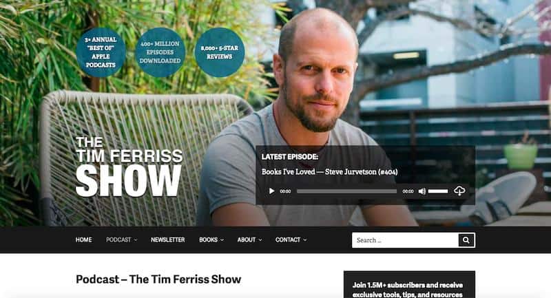 The Tim Ferriss Show: Podcast Title 