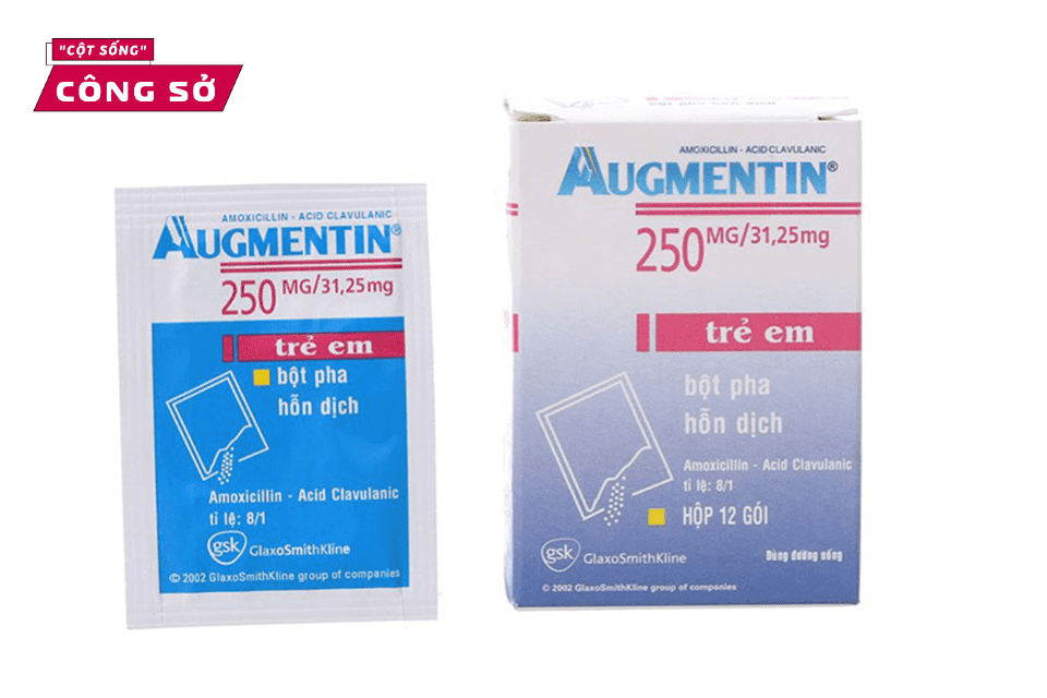 Augmentin  được chỉ định dùng trong trường hợp nhiễm trùng đường hô hấp
