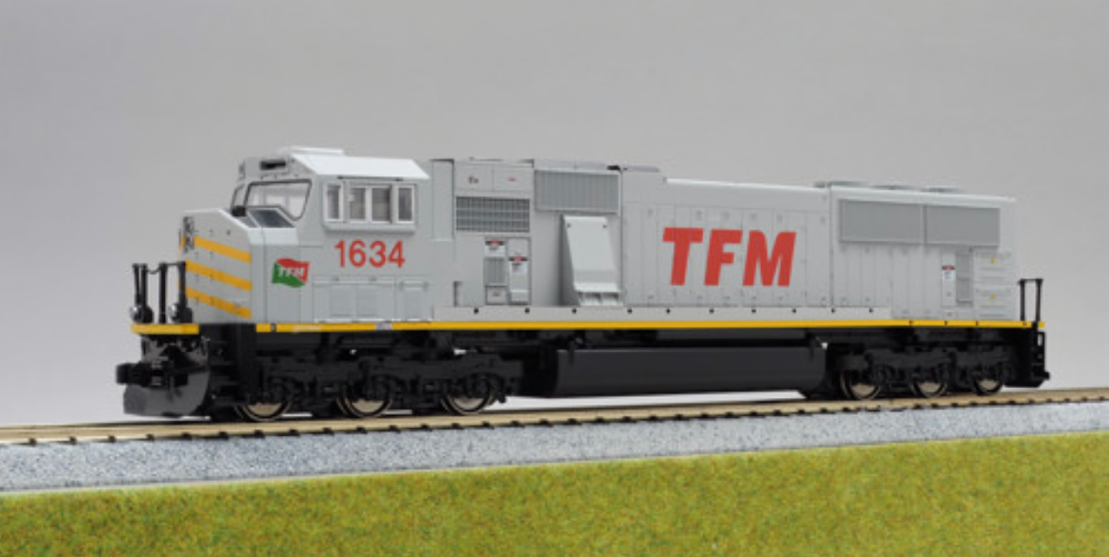 HO Kato 37-6456 SD70MAC TFM Kansas City Southern #1634