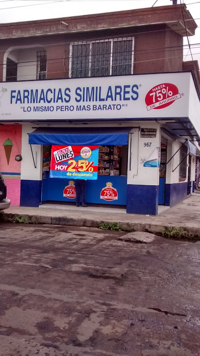 Farmacias Similares Calle Capitan Carlos Rovirosa 967, Jardines De Guadalupe, 58140 Morelia, Mich. Mexico