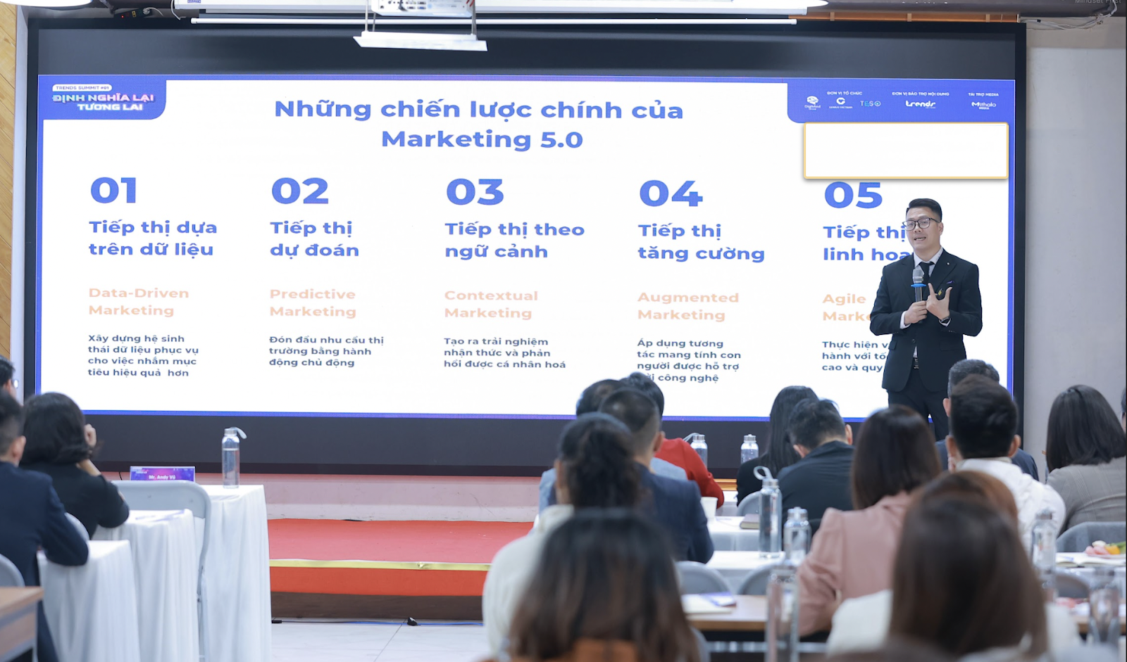 Hội nghị Trends Summit #01: Định nghĩa lại tương lai trong Quản trị, Kinh doanh, Tiếp thị và Công nghệ