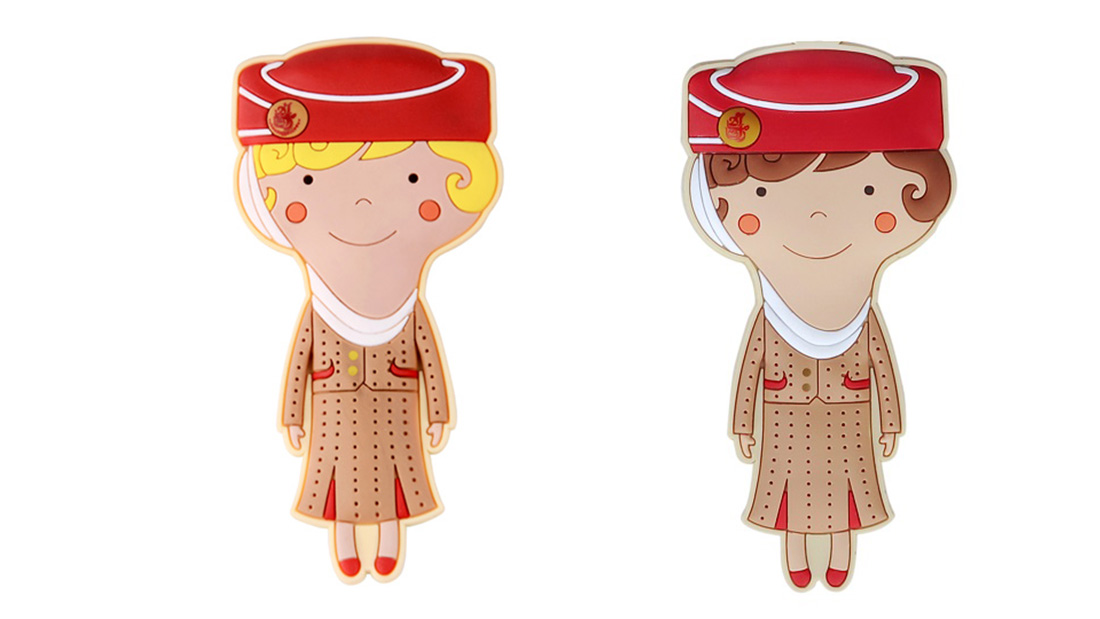 emirates skywards little travellers cabin crew magnet best promotional gifts