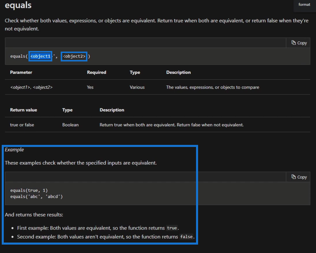 Power Automate logical functions