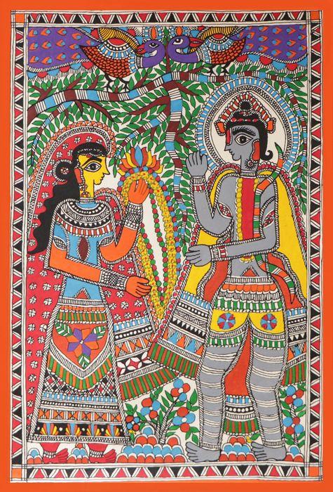Radha Krishna's Painting
