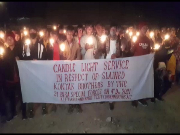 India News | Nagaland Ambush: Candlelight Vigil Held at Tizit Village in  Mon District | LatestLY