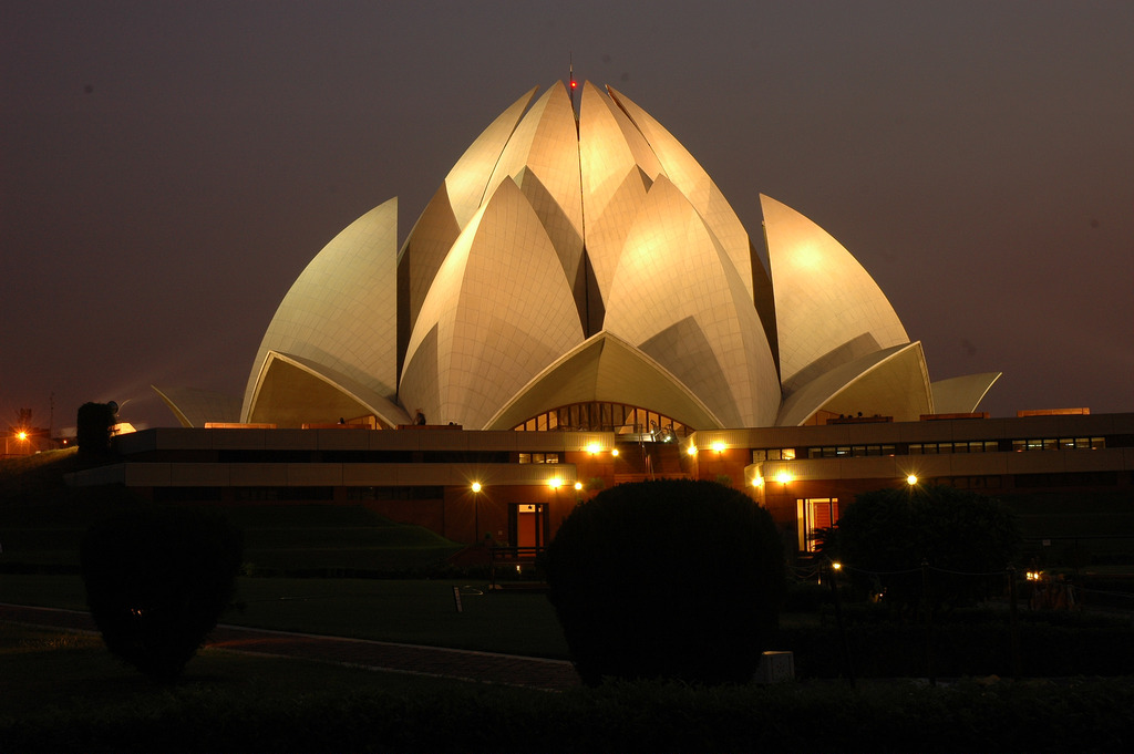 The lotus temple