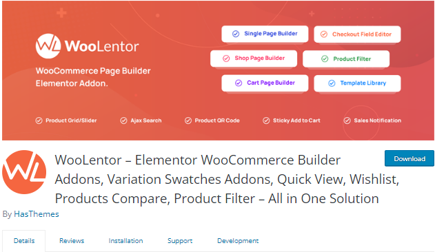 Best Elementor Addons for WooCommerce- WooLentor