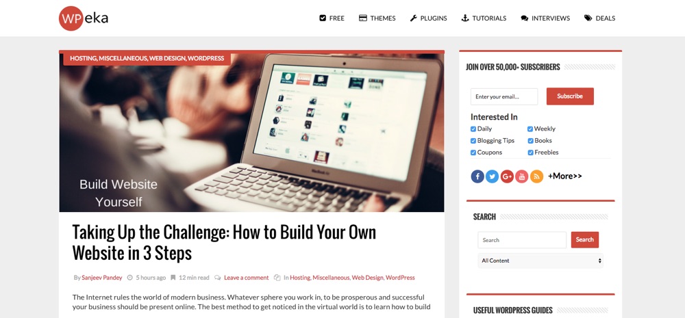 Blogs WordPress que você deve seguir - WPeka