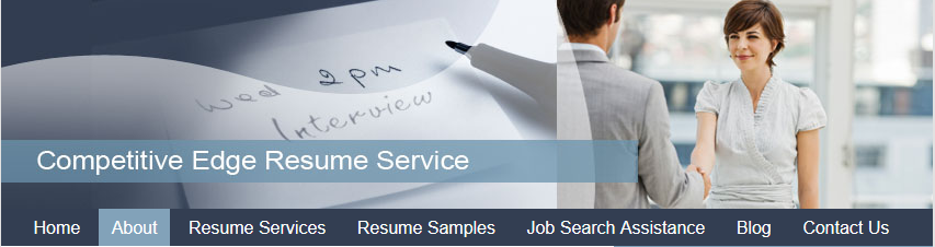 competitive edge resume service hero section